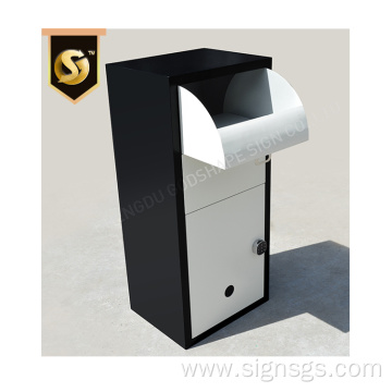 Custom Stainless Steel Postbox Parcel Delivery Drop Box